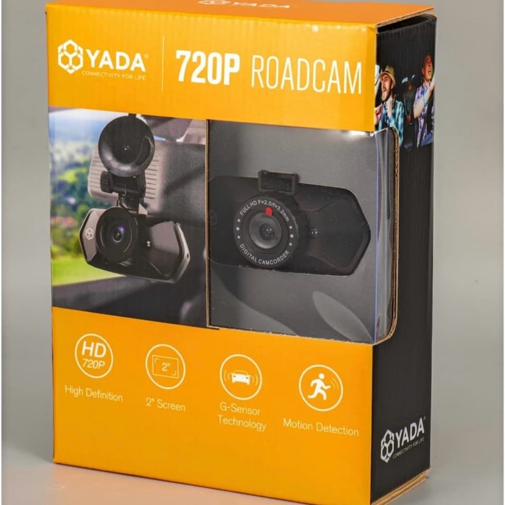 Yada 720P dash cam road cam - Black